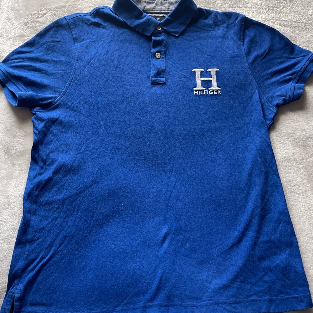 Blue Tommy Hilfiger Shirt